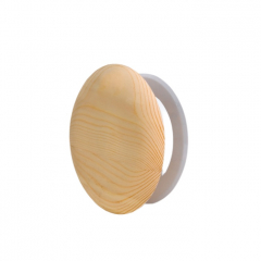 Abluftschieber, 100 mm, rund