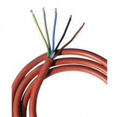 Silikonkabel Ø 5 x 2,5 mm²